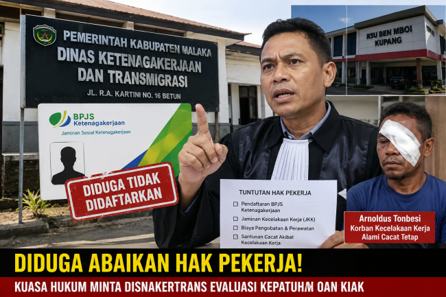 Diduga Abaikan Hak Pekerja, Kuasa Hukum Minta Dinas Ketenagakerjaan dan Transmigrasi Evaluasi Kepatuhan Perusahaan Oan Kiak
