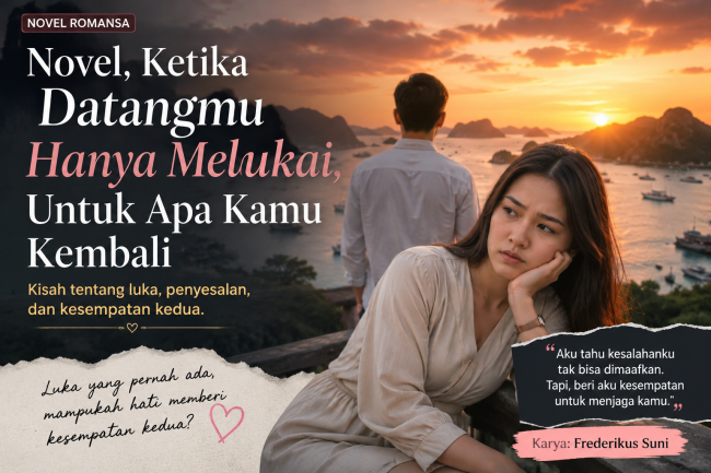 Novel, Ketika Datangmu Hanya Melukai, Untuk Apa Kamu Kembali
