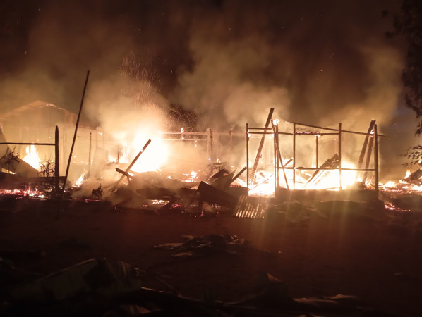 Rumah Ludes Dilalap Si Jago Merah, Dua KK Kehilangan Tempat Tinggal