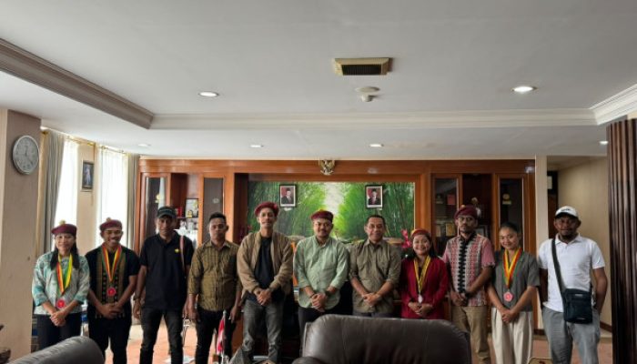 Langkah Awal Nahkoda Baru PMKRI, Christian Rettob Bersama DPC PMKRI Ruteng Temui Bupati Manggarai Perkuat Kolaborasi Masa Depan