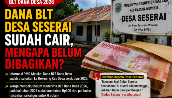Dana BLT Desa Seserai Sudah Cair, Mengapa Belum Dibagikan?