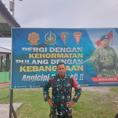 Yonarmed 12 Kostrad Perkuat Pengamanan HUT RI ke-81 di PLBN Motamasin, Pastikan Rangkaian Kegiatan Berjalan Aman