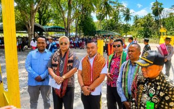 Ronaldo Asury Dampingi Ketua DPRD di Jembatan Nunbei, Bukti Wakil Rakyat Pro Rakyat