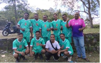 Kapus Yohana Elisabeth Anje Bangkitkan Mental Juara, Puskesmas Rafae Raih Juara 3 Voli HUT RI ke-81