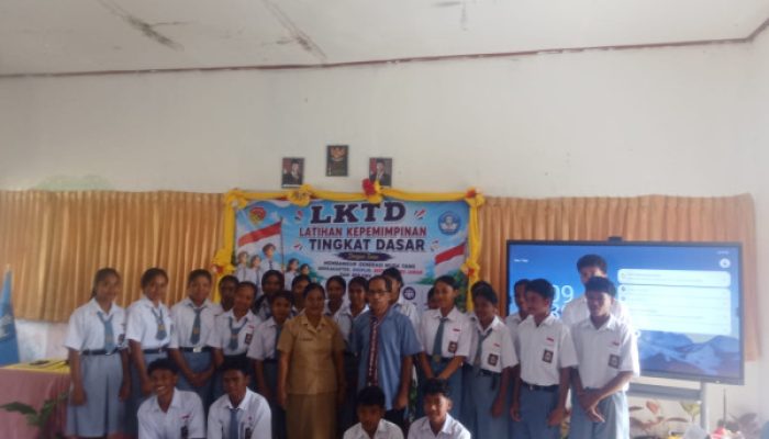 LKTD SMAN Halioan Resmi Dibuka, Kepsek Titip Tiga Pesan: Berani, Bijak dan Bertanggung Jawab