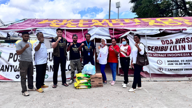 Komunitas Literasi Kopi Malaka Salurkan Bantuan untuk Korban Gempa Flores: Kopi untuk Rasa, Literasi untuk Bangsa