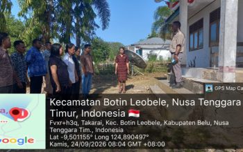 Apel Pagi di Botin Leobele, Plt Camat Ajak Jajaran Kompak Kawal Program SBS-HMS