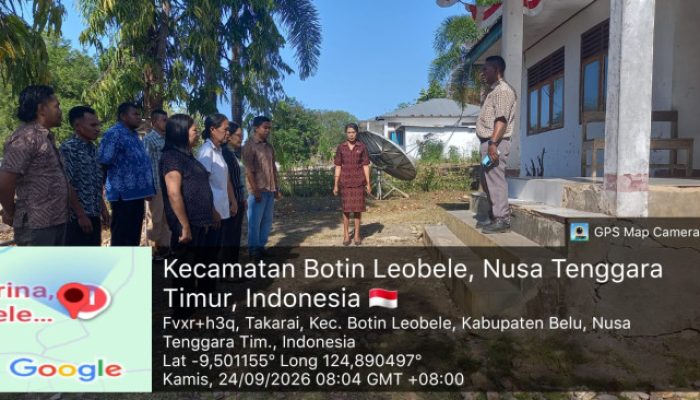 Apel Pagi di Botin Leobele, Plt Camat Ajak Jajaran Kompak Kawal Program SBS-HMS