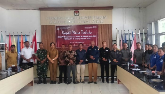 Hadir di Pleno KPU, Bawaslu Malaka Tunjukkan Kerja Pengawasan PDPB