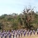 Peringati Hari Guru Sedunia, SMAN Halioan Gelar Upacara Bendera di Halaman Sekolah