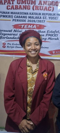 Perempuan Nahkodai PMKRI Malaka! Grace Mau Terpilih sebagai Ketua Presidium Periode 2026/2027 1 Perempuan Nahkodai PMKRI Malaka! Grace Mau Terpilih sebagai Ketua Presidium Periode 2026/2027