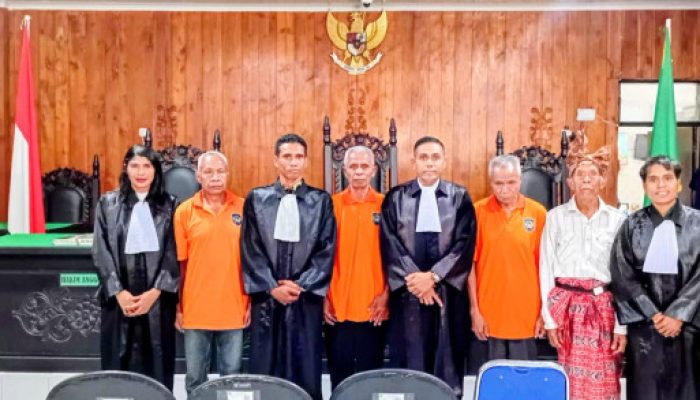 Empat Terdakwa Divonis Bebas, Melkianus Conterius Seran dan Tim Advokat Buktikan Unsur Niat Jahat Tak Terpenuhi