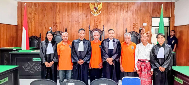 Empat Terdakwa Divonis Bebas, Melkianus Conterius Seran dan Tim Advokat Buktikan Unsur Niat Jahat Tak Terpenuhi