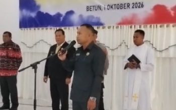 Dari Ruang Pelantikan, Lambertus Bria Ingatkan: Jabatan Bukan Mahkota, Melainkan Amanah untuk Rakyat