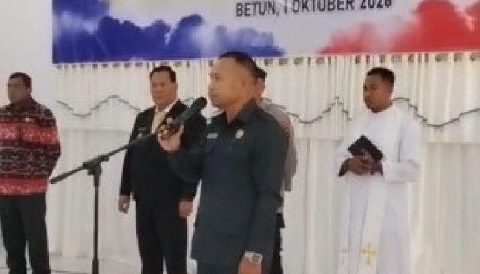 Dari Ruang Pelantikan, Lambertus Bria Ingatkan: Jabatan Bukan Mahkota, Melainkan Amanah untuk Rakyat