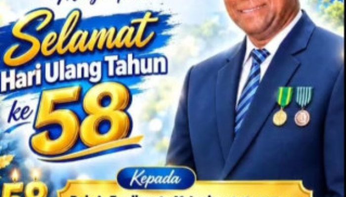 Keluarga Besar Kopdit Obor Mas KCU Malaka Doakan L. Frediyanto M. Lering di Usia ke-58