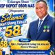 Keluarga Besar Kopdit Obor Mas KCU Malaka Doakan L. Frediyanto M. Lering di Usia ke-58